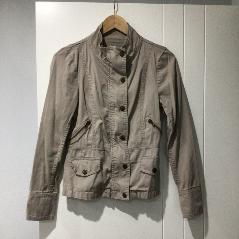 Charlotte Russe. S. Beige jacket.